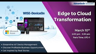 2021 Advantech Connect-- Edge to Cloud Transformation Teaser (EU)