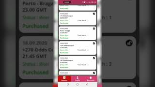 Vinna Betting VIP bet app hacked for free coins to open a coupon screenshot 3
