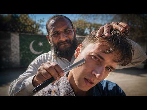 I Took the Risk… Street Shave in Pakistan (Lahore) 🇵🇰