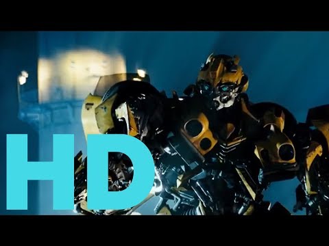 Transformers 2007 Bumblebee vs Barricade