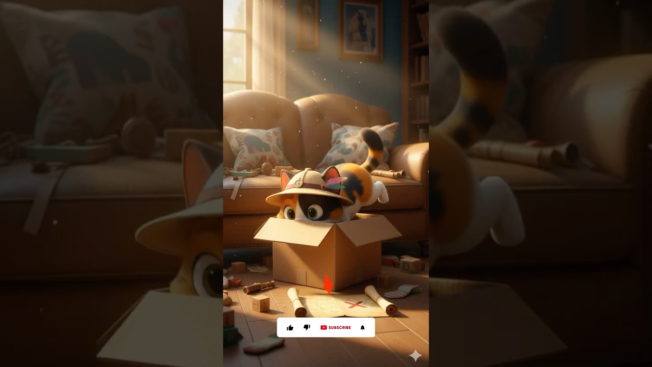 What Treasure Will the Calico Cat Discover? 🐾💎