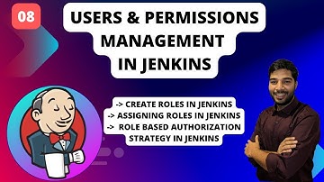 08 | Jenkins Users Management | How Manage User Permissions In Jenkins |  #jenkins #devops #cicd
