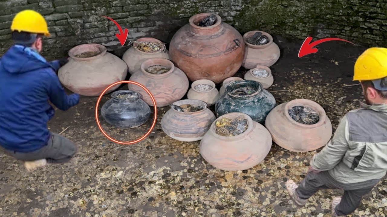 found treasure dating back to the years old //TreasureFound