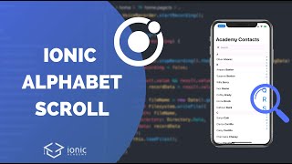 Ionic Alphabetic Scroll with Animations
