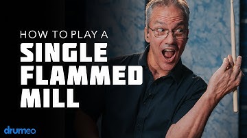 How To Play A Flammed Mill - Drum Rudiment Lesson