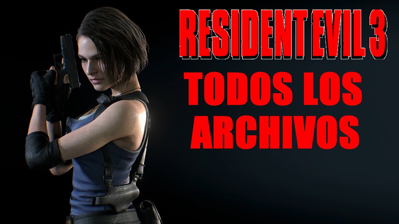 TODOS LOS DOCUMENTOS DE RESIDENT EVIL 3 REMAKE GUIA!! - YouTube
