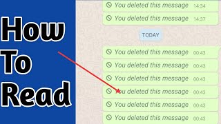 How To Read Deleted Messages On Whatsapp Messenger|| This Message Was Deleted screenshot 5