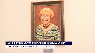Renaming Ceremony for AU Literacy Center