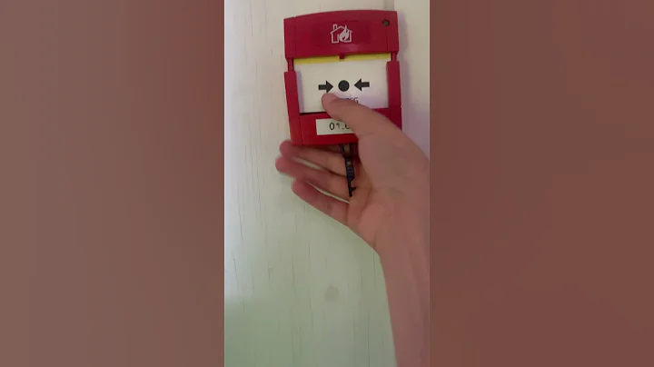 Apollo XP95 KAC call point test #test #firealarm #callpoint #eltek #honeywell #fire #mcp #fyp