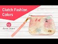 Como fazer uma Clutch Fashion em Sintético - Passo a Passo - PAP - Tutorial - DIY