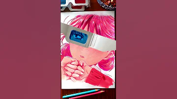 Mesmerizing 3D Art Chinatsu Hina Blue Box Illustration Drawing Blue Box 