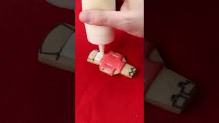 Nutcracker Ballet Biscuit Icing | Hand-Iced Cookies #icingcookies #christmas #cookiedecoration