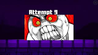 Geometry Dash Subzero RAGE QUIT!! (Volume Warning)