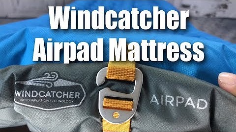 Windcatcher AirPad 2 Plus Sleeping Pad Air Mattress Test and Review