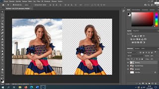 Photoshopta Arka Plan Temizleme ve Değiştirme (Dekupe)- Background Removal in Photoshop (Decoupage)