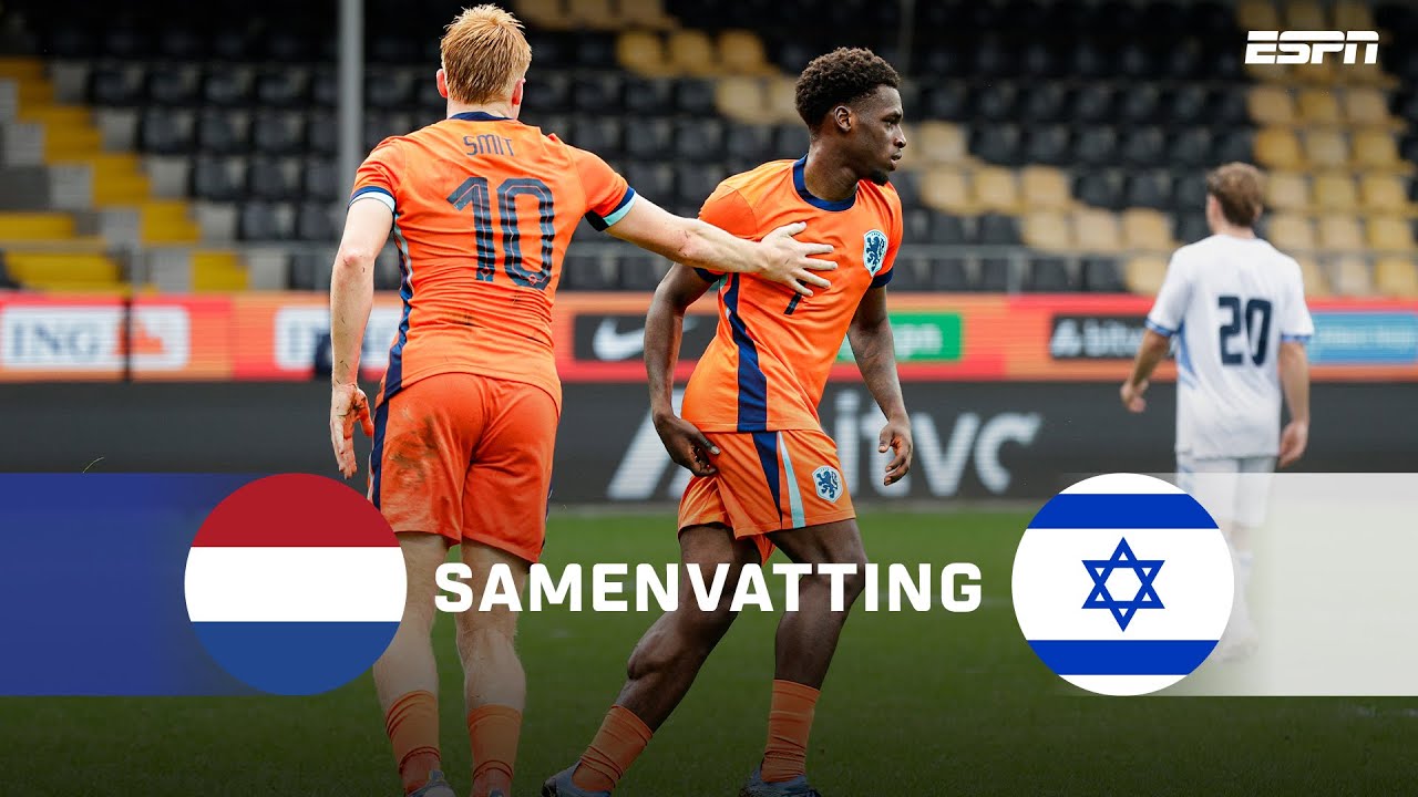 Ernest POKU eist de HOOFDROL op, VIJF DEBUTANTEN 🆕🟠 | Samenvatting Jong Oranje - Jong Israël