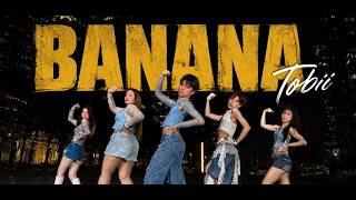 [DANCE IN PUBLIC] - TOBII 'BANANA” | ONEFOUROFIVE CHOREOGRAPHY DANCE COVER | SINGAPORE | VELOUR CREW