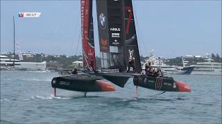 Http://bernews.com | bermuda day three of the america’s cup match,
presented by louis vuitton, was full drama, incident and
history-making action, but t...