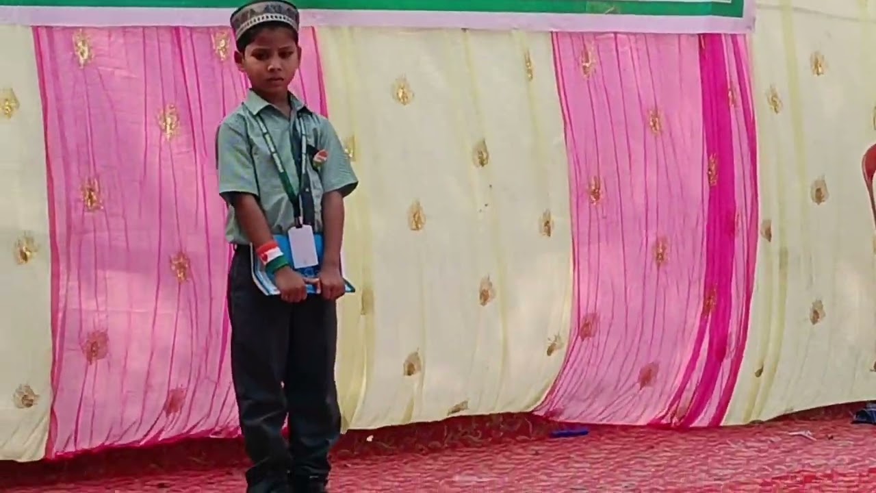 Unique modal school Aurad B Speech Raheem molsab 26/01/26