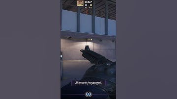 THE SELF-POP FLASH FOR MID ON VERTIGO #shorts #cs2