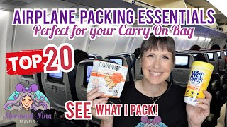 Travel Bag Essentials - TOP 20 Packing Tips for Airplane