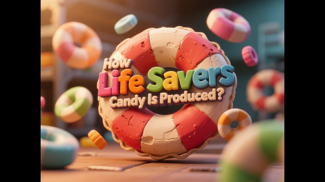 How Life Savers Candy Is Produced | Fun Factory Tour & Sweet Facts for Kids | How Its Made | Candy
