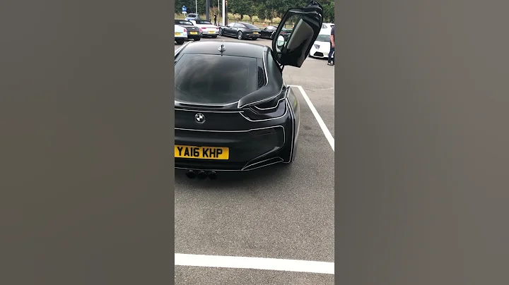 BMW I8 that makes a NOISE! #shorts