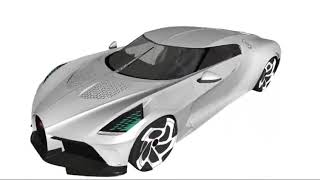 Bugatti La Voiture Noire 2019 3D Model