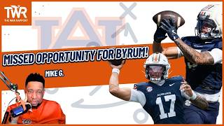 Alex Golesh on Byrum Brown Struggles | Auburn QB Concerns After A-Day | Auburn Football Podcast