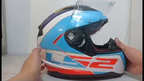 LS2 FF353 (RAPID) Helmet Visor Change