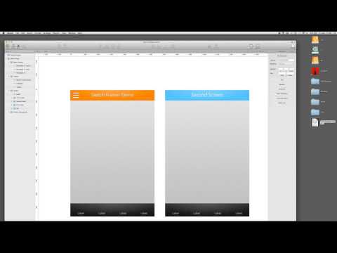 Sketch Framer: work in progress