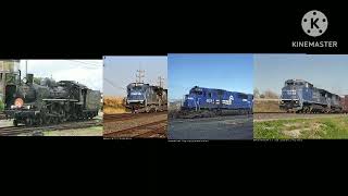 JNR C57-1 Whistle Combined With Conrail #5044 #6829 & #6114 Horns