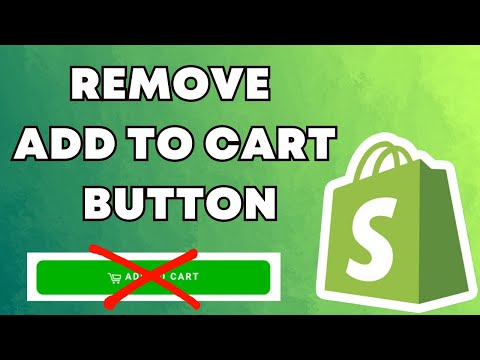 How to Remove Add to Cart Button on Shopify | QUICK FIX 2O25