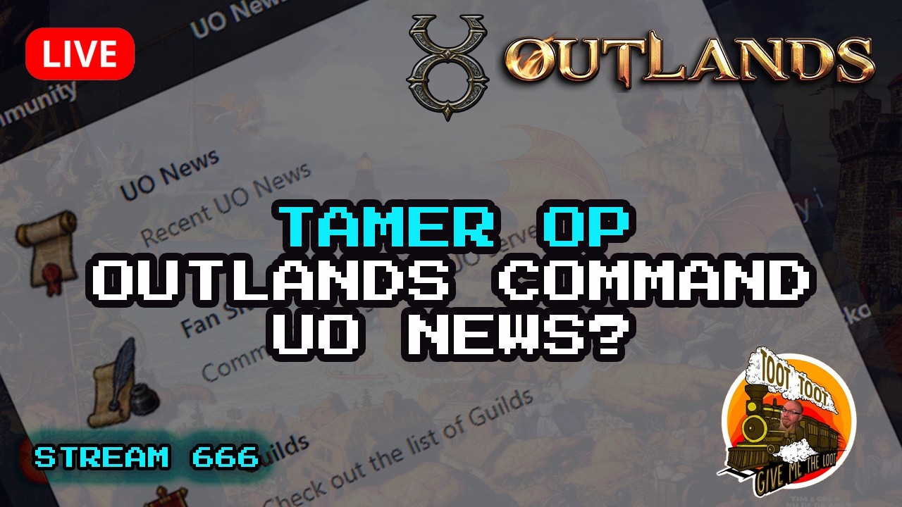 T14 Command Tamer is OP on UO Outlands | Latest UO News?