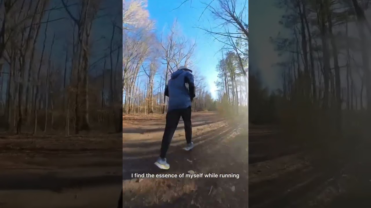 Running is my meditation. 