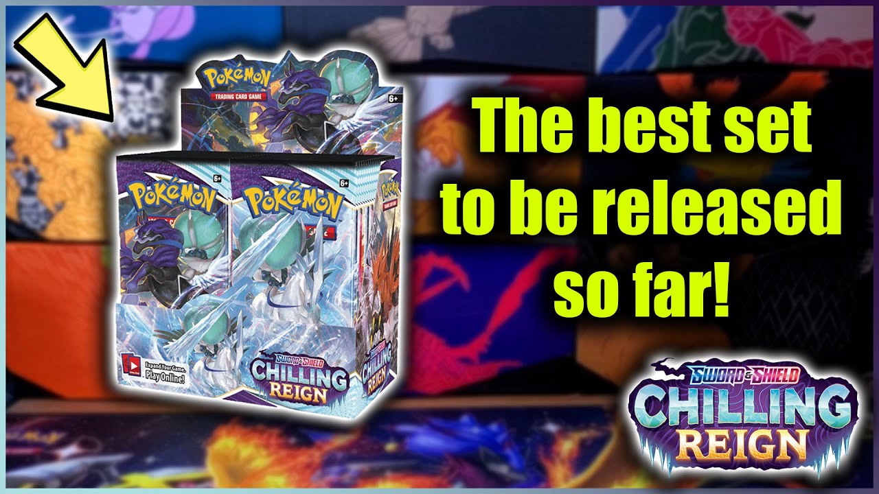 MY LUCK IS INSANE SWORD & SHIELD CHILLING REIGNS BOOSTER BOX OPENING