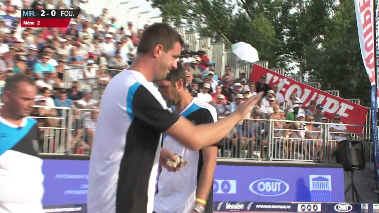 Championnat de France de pétanque 2016 - Triplette - Finale