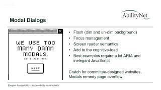 Details Elegant Accessibility – Dafydd Henke-Reed: #id24 2018 Update