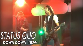 Status Quo - Down Down  (AI Remastered & Upscaled & HQ Sound ) 1974 HD