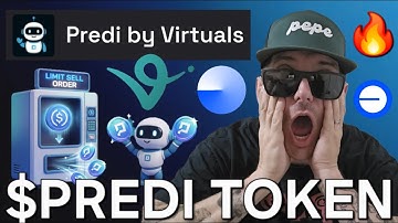 $PREDI - PREDI BY VIRTUALS TOKEN CRYPTO COIN HOW TO BUY UNISWAP AERODROME BASE BLOCKCHAIN AI AGENT