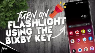 How to turn On or Off Flashlight using Bixby key on Samsung Phones screenshot 3