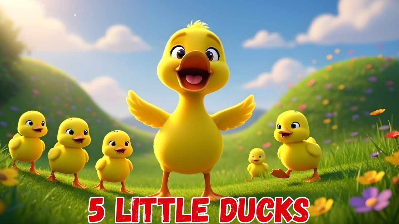 Five Little Ducks |THE BEST Songs for Children | Educational Song For Kids | Super Simple Song