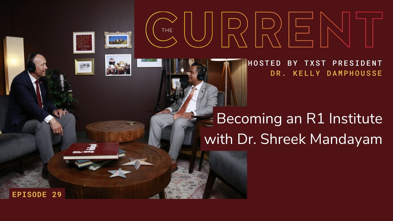 Becoming an R1 Institute | Dr. Shreekanth (Shreek) Mandayam | The Current Ep. 29
