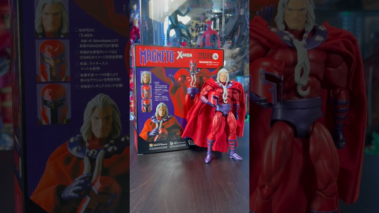 [UNBOXING with little ASMR] MAFEX Magneto 