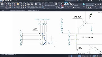 Advance Steel 2021: Multi-leader Line Weld Symbol