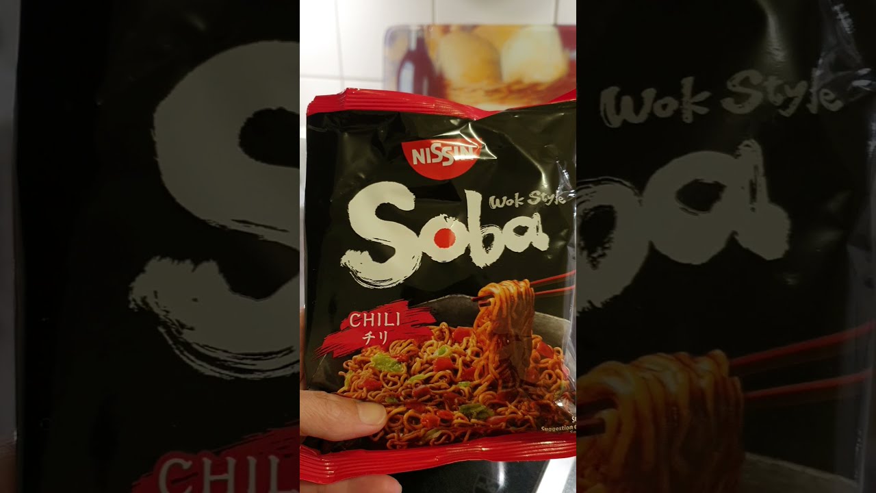 NISSIN Soba Noodles Spicy Wok Style Japanese Soba Noodles YouTube