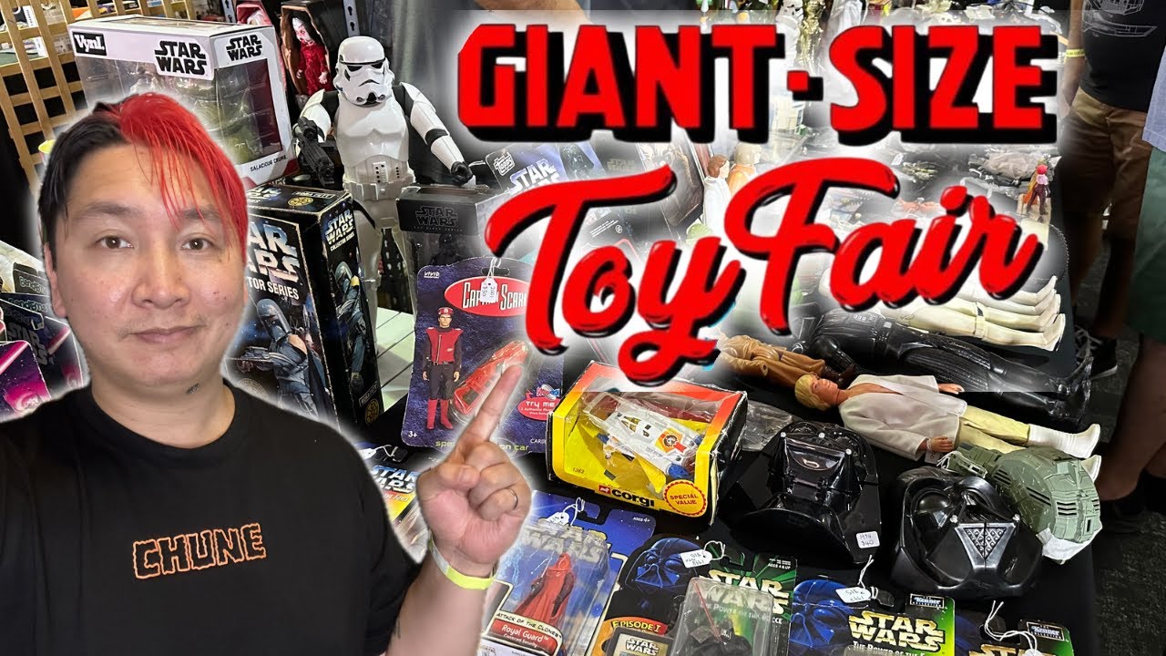 The Incredible GIANT SIZE Toy Fair - YouTube