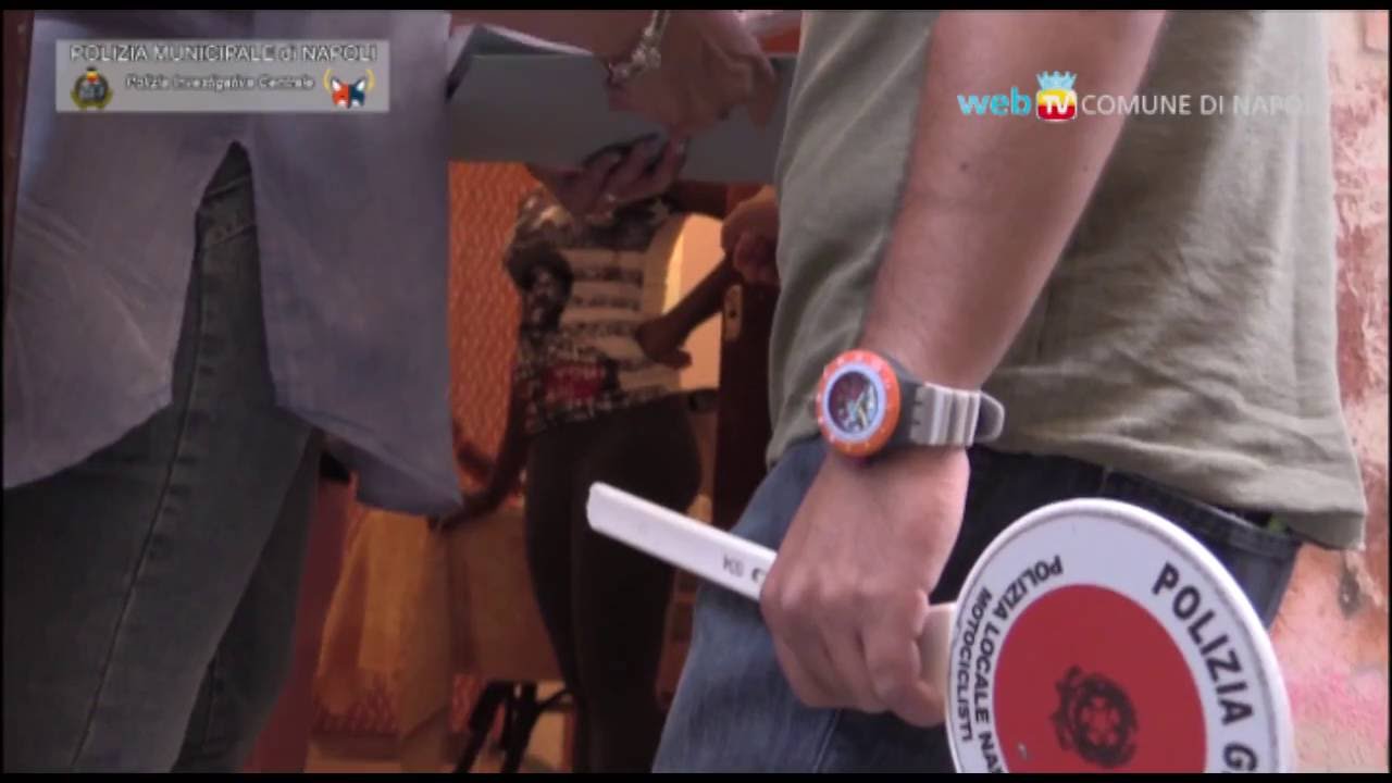 operazione polizia municipale su prostituzione