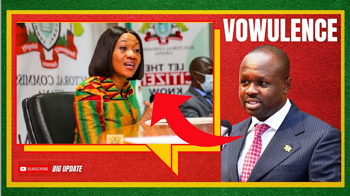 Dr. Omane Boamah Drags and Cook EC Jane Mensah on The 'IPAC' Meeting.