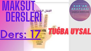 Maksud | 17 | Sonuna Tekit Nunu (Pekiştirme Nunu) Gelen Fiiller Nasıl Çekimlenir?